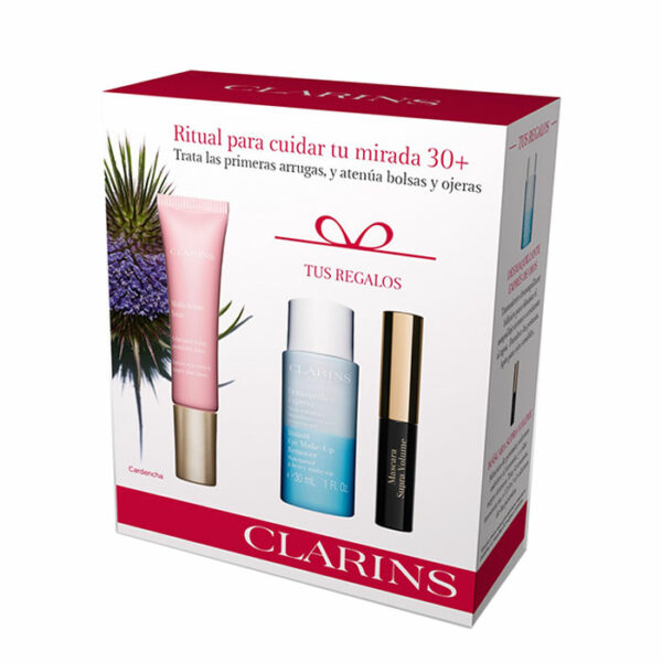 Opiniones Estuche Clarins Multi-Active Yeux + Máscara Supra Volume + Démaquillant Express Yeux