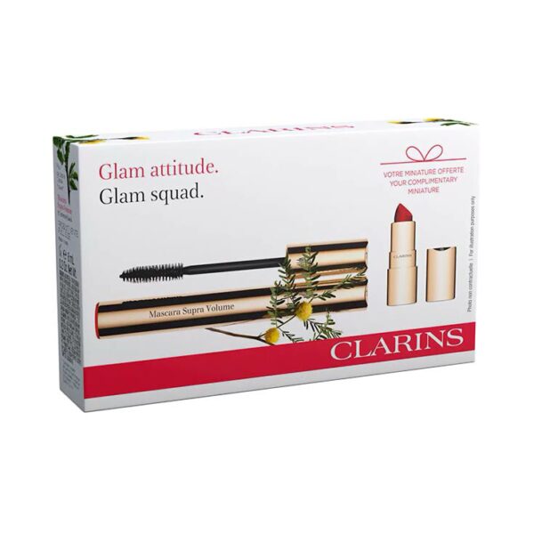 Opiniones Estuche Clarins Supra Volume Máscara de Pestañas + Regalo