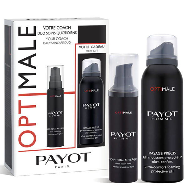 Opiniones Estuche Payot Homme Optimale Soin Total Anti Edad 50 ml + Gel Afeitado Rasage Precis 100 ml