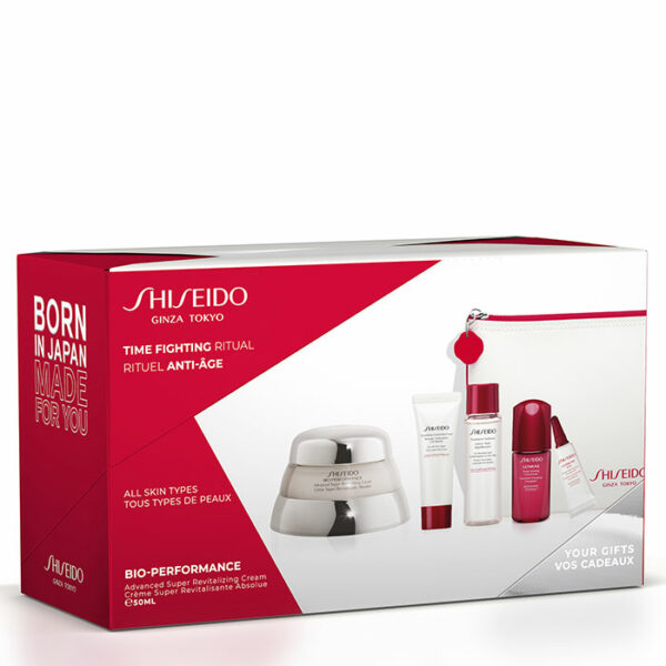 Opiniones Estuche Shiseido Bio-Performance Advanced Super Revitalizing Cream + Clarifying Cleansing Foam + Treatment Softener + Ultimune Power Infusing Concentrate + Ultimune Eye + Neceser