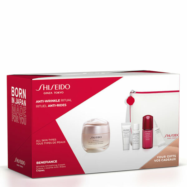 Opiniones Estuche Shiseido Benefiance Wrinkle Smoothing Cream + Clarifying Cleansing Foam + Treatment Softener + Ultimune Power Infusing Concentrate + Ultimune Power Infusing Concentrate