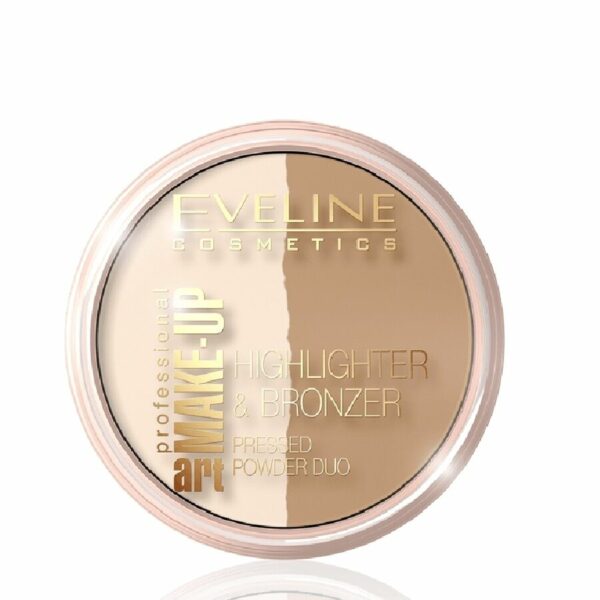 Opiniones Eveline Highlighter And Bronzer Pressed Powder Duo Face Make Up Dark Glam