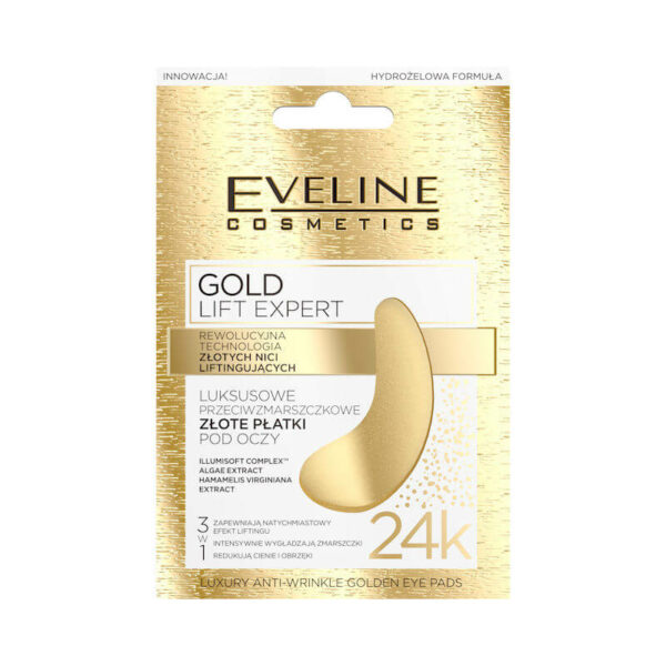 Opiniones Eveline Cosmetics Gold Lift Expert Parches Anti Edad 24K