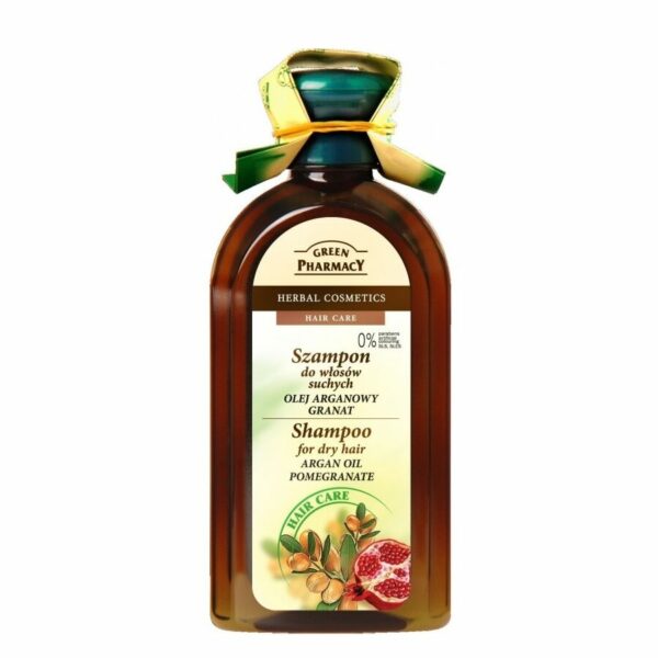 Opiniones Green Pharmacy Shampoo for Dry Hair Argan Oil Pomegranate.