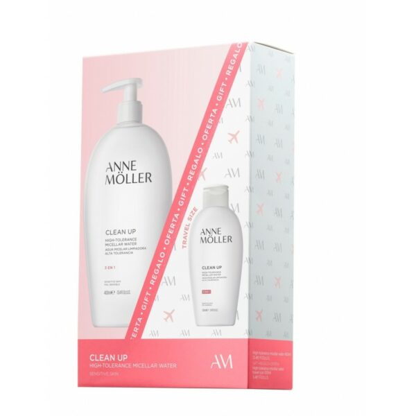 Opiniones Anne Moller Clean Up Agua Micelar Limpiadora 400ml + Agua Micelar Limpiadora 100ml