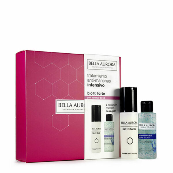 Opiniones Estuche Bella Aurora Bio10 Forte tratamiento Anti-Manchas Intensivo Piel Seca+ Solución Micelar