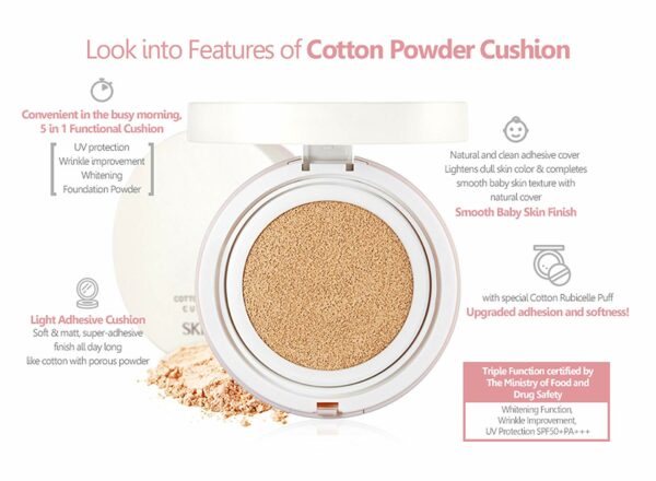 Opiniones Skin79 Cotton Cushion SPF50