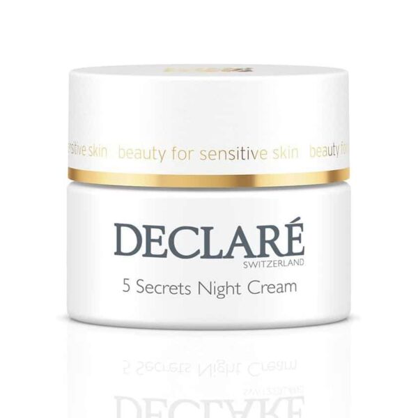 Opiniones Declaré Crema de Noche 5 Secrets Night