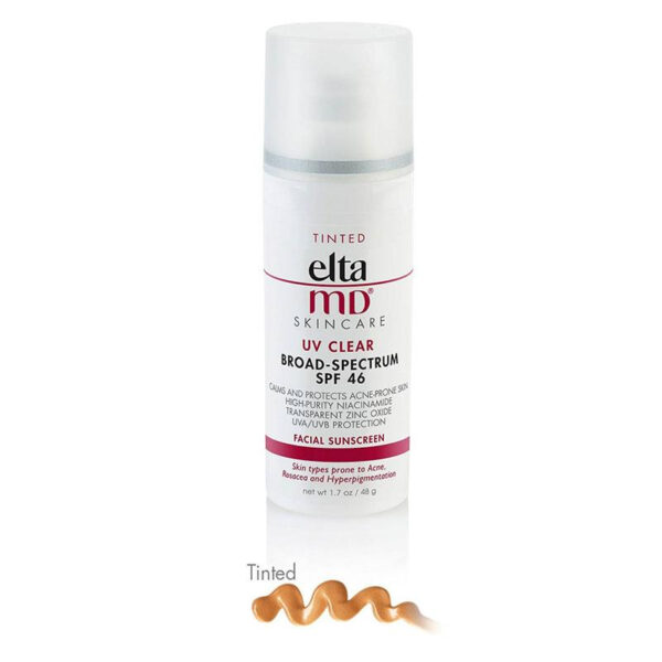 Opiniones EltaMD UV Clear Tinteado de Amplio Espectro SPF46 con Bomba Sin Aire 48g