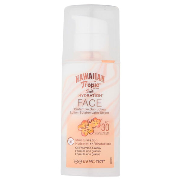Opiniones Hawaiian Tropic Silk Hydration Face Sun Lotion SPF30 50 ml