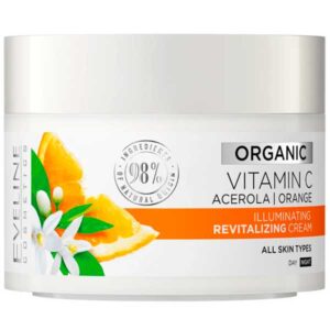 Opiniones Eveline Organic Vitamin C y Acerola Crema Revitalizante e Iluminadora 50 ml