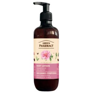 Opiniones Green Pharmacy Loción Corporal Rosa Damas y Manteca Karit 400 ml