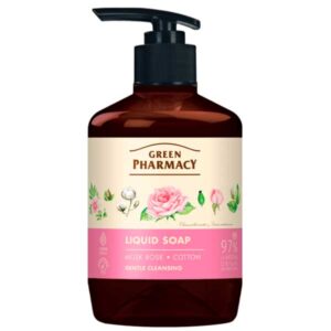 Opiniones Green Pharmacy Jabón Líquido Rosa y Algodón 460 ml