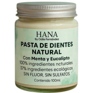 Opiniones Hana By Odile Fernández Pasta De Dientes Natural Menta y Eucalipto 100 ml