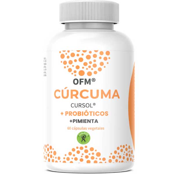 Opiniones Doctora Odile Fernández Extracto de Cúrcuma Cursol® +Mix Probióticos+ Pimienta 60 Cápsulas