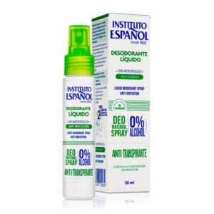 Opiniones Instituto Español Sin Alcohol Spray Desodorante Liquido Anti-Transpirante 50 ml Vaporizador