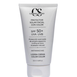 Carrera Studio CC Crema Tratamiento Facial SPF 50+ con Color Efecto Natural 50 ml