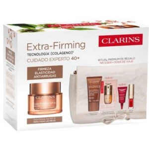 Opiniones Estuche Clarins Extra-Firming SPF15 [Collagen]³ Technology Todo Tipo de Piel 50 ml + Regalo
