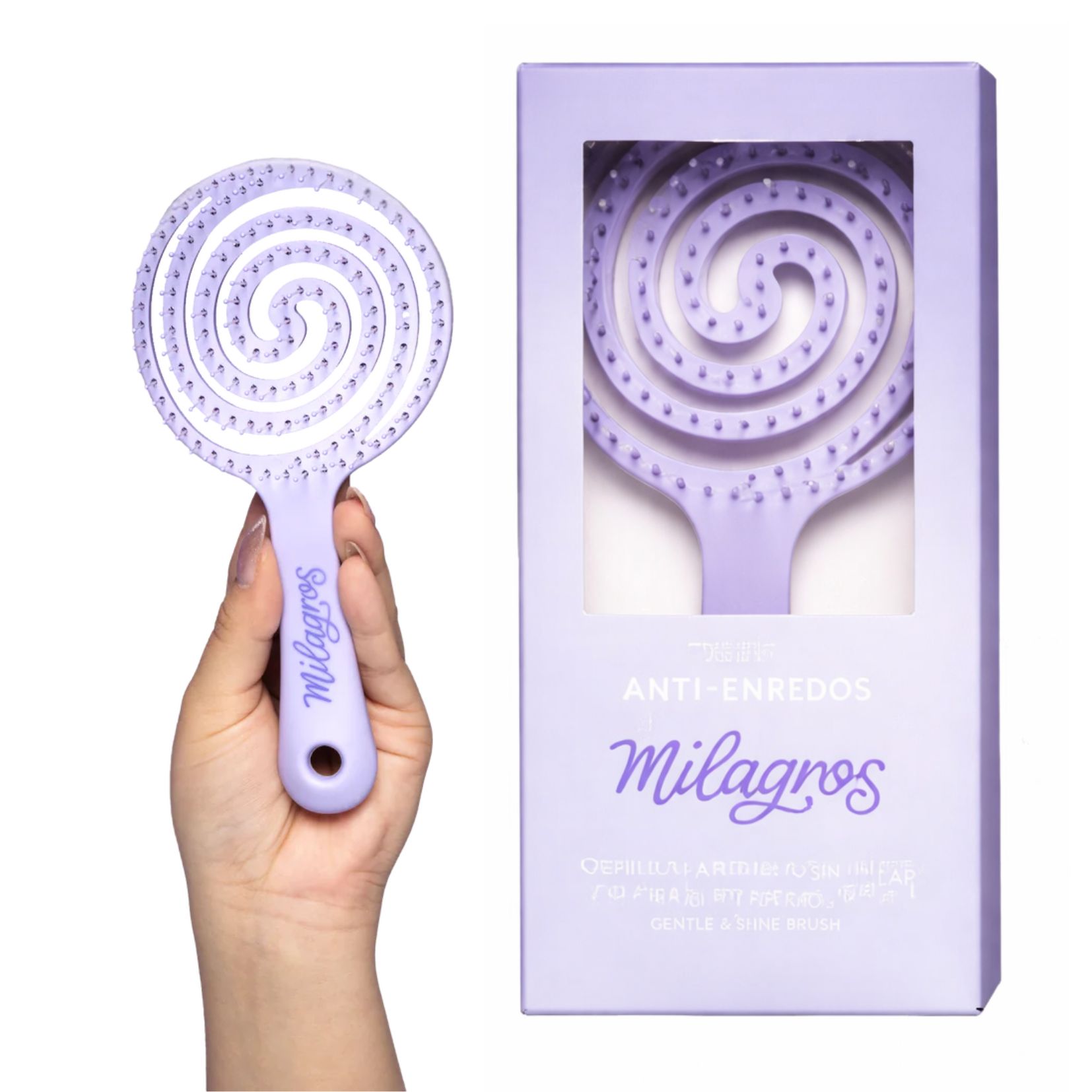 Opiniones Milagros Cepillo Antienredos Morado Pt074