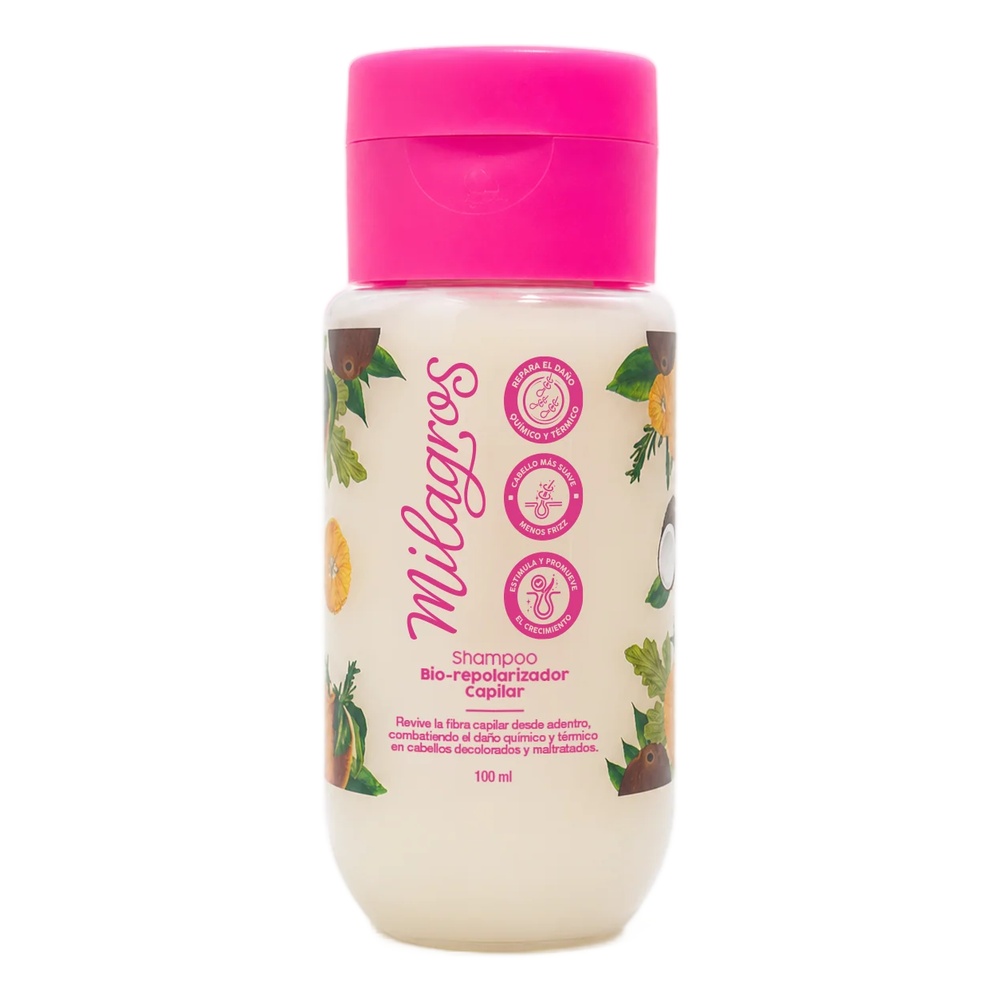 Opiniones Milagros Mini Shampoo Biorepolarizador Capilar 100 Ml